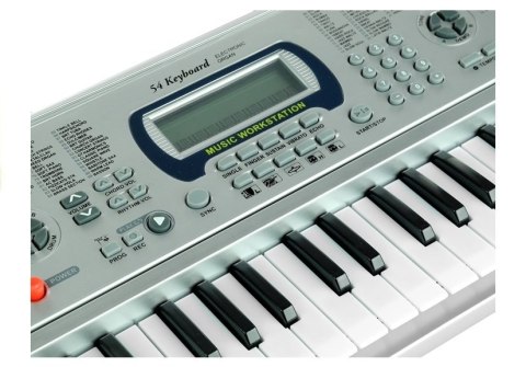 Keyboard MQ5407 Organy 54 Klawisze LCD Ładowarka