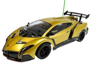 Auto Zdalnie Sterowane R/C Wyścigowe 1:10 Złote