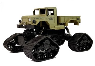 Auto Pickup Terenowe 1:12 Zdalnie Sterowany R/C Gąsienice Żółte