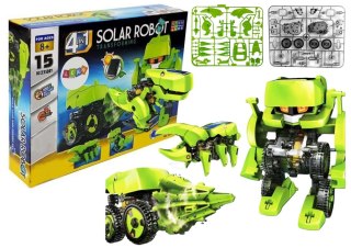 Robot Solarny 4 w 1 Tyranozaur Rex Owad Zestaw Edukacyjny Naukowy