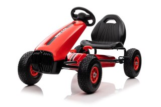 Gokart na Pedały G208 Czerwony