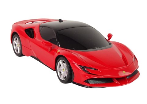 Auto R/C Ferrari SF90 Rastar 1:24 Czerwone Pilot