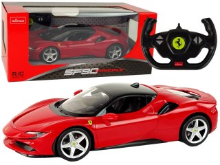 Auto R/C Ferrari SF90 1:14 Rastar Czerwone