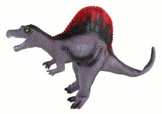 Duża Figurka Dinozaur Triceratops Dźwięk 36 cm Brązowy