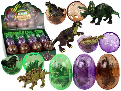 Jajo Figurka Dinozaura 3 Kolory 9 cm