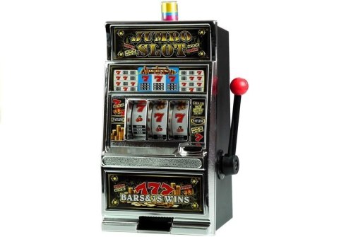 Automat do Gry Slot Kasyno Skarbonka Duża Dźwięki