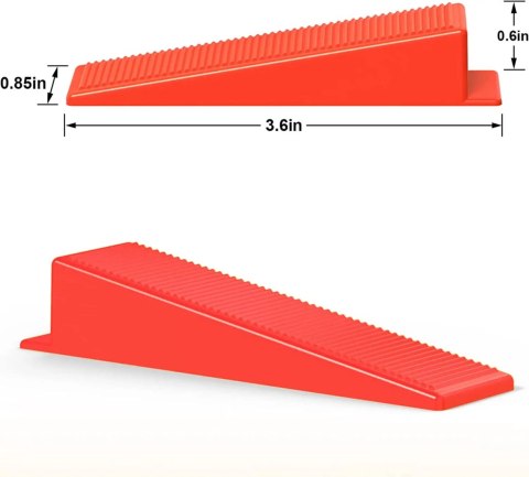 Zestaw Kliny Klin 100szt Do System Poziomowania Układania Płytek