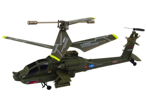 Helikopter Militarny Apache Zdalnie Sterowany RC Syma S109H Khaki