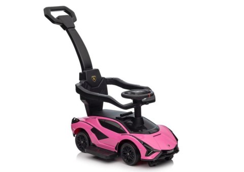 Lamborghini QLS-996T Ride-on With Pusher Pink