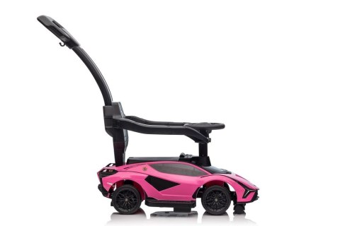 Lamborghini QLS-996T Ride-on With Pusher Pink