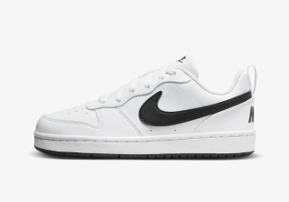 Nike Court Borough Low Recraft GS Białe/Czarne