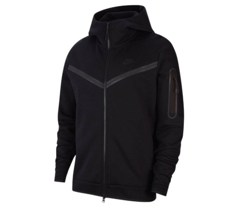 Bluza sportowa Męska Nike Tech Fleece rozpinanaSportowa Czarna CU4489-010