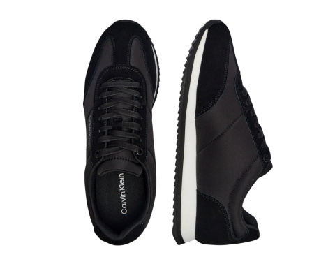 Calvin Klein buty męskie sneakersy HM0HM01667 BEH Ck Black